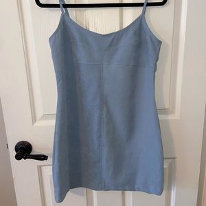 Casual Blue mini dress